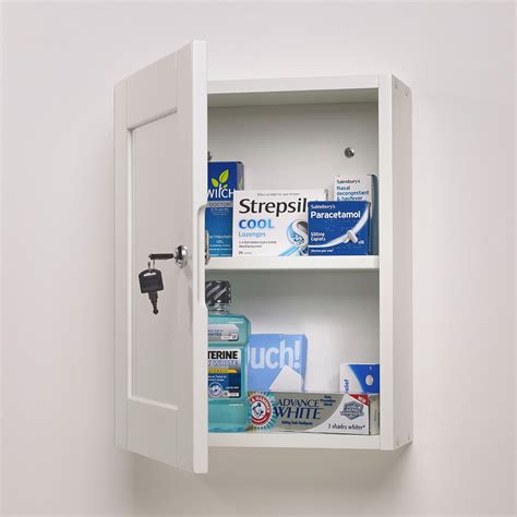 lockable medicine cabinets